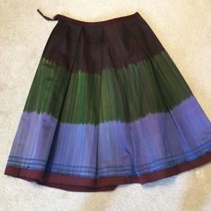 Multi-Colored Oscar de la Renta skirt.